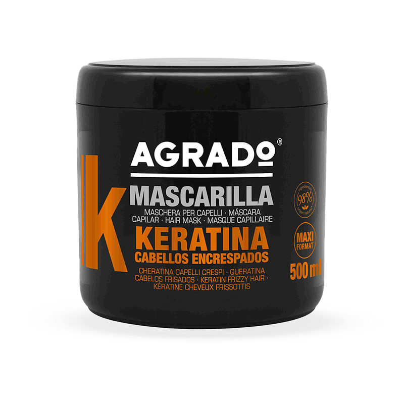 5504-6_MASCARILLA CAPILAR KERATINA 500 ml AGRADO