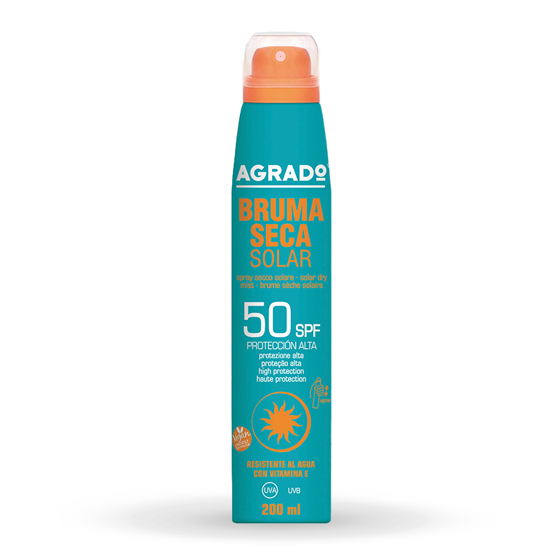 6075-5 BRUMA SECA SOLAR SPF50 AEROSOL 270cc (200 ml) AGRADO