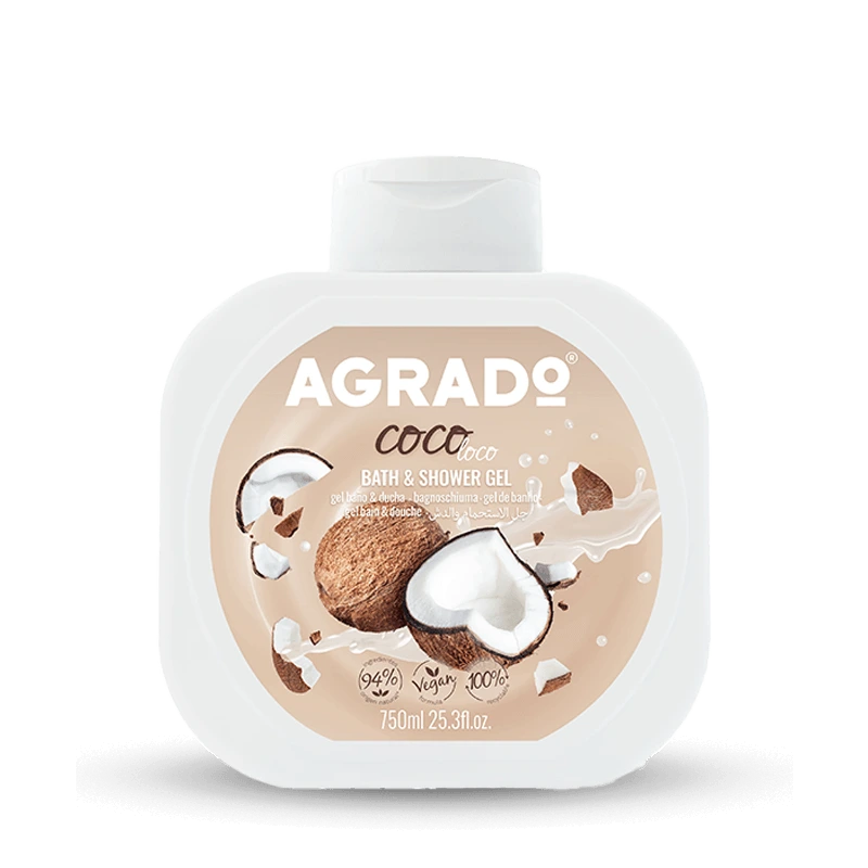 Gel de Baño y Ducha Agrado Coco