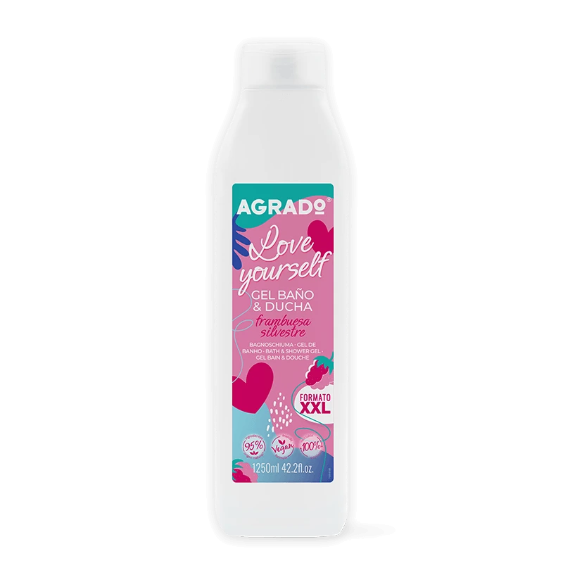 gel de baño y ducha love yourself agrado