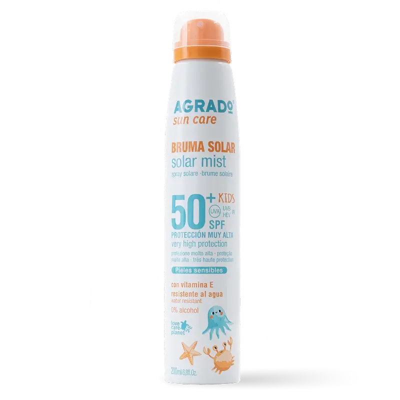 BRUMA SPF50+KIDS SENSIBLE AEROSOL 200ML AGRADO